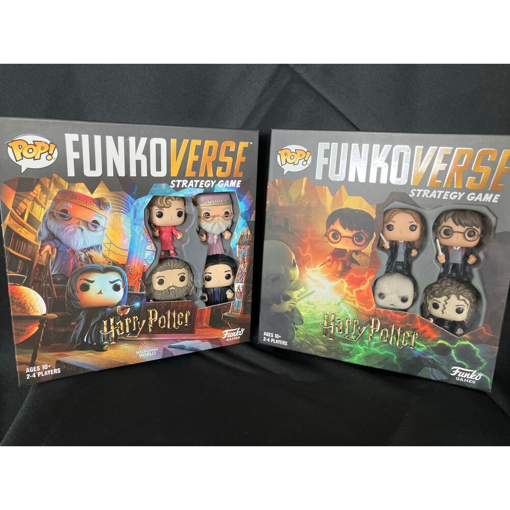 Funkoverse Harry Potter Strategy Games Set of 2 | Versions 100 and 102